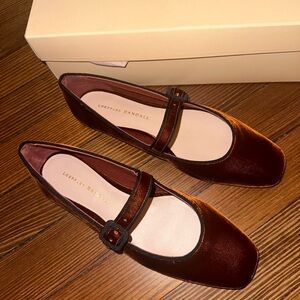 LOEFFLER RANDALL GINGER MARY JANE FLAT - SIENNA/BLACK